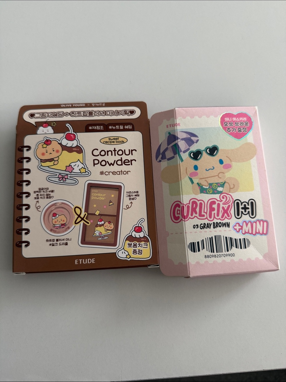 BRAND NEW ETUDE Contour Powder Creator Special Set AND ETUDE Mascara